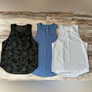 3 EUC Men’s Bylt Tank Tops. Size L.